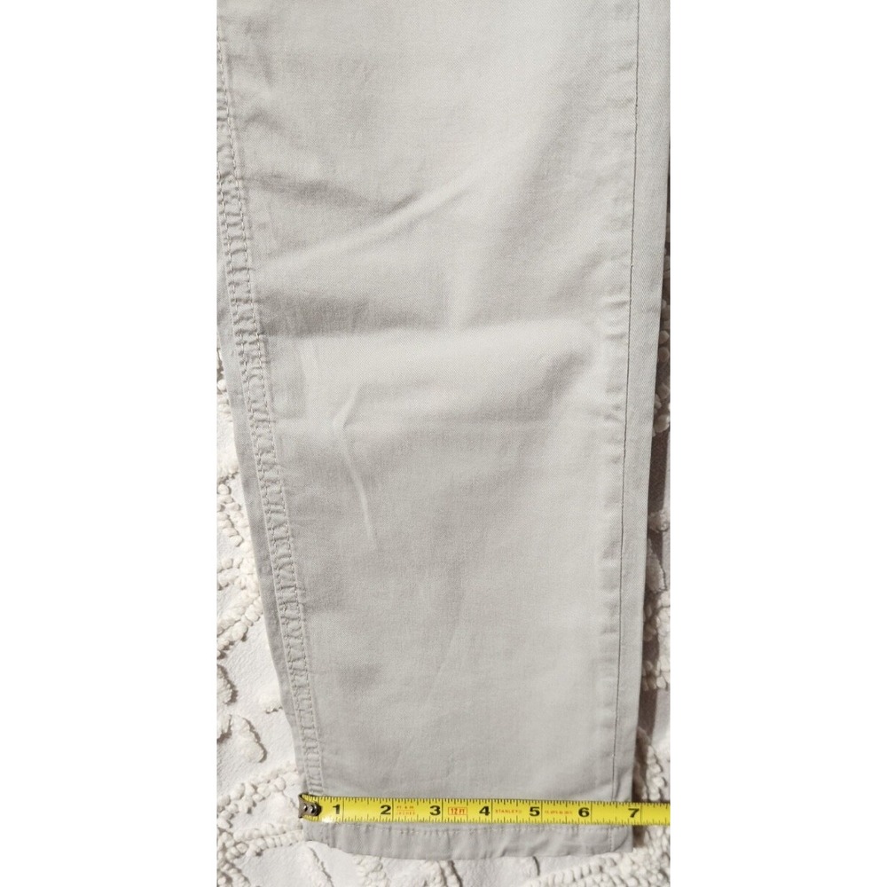 American Heritage Mens Tencel Slim Pants Size 33x32 Beige Business Casual Preppy - Picture 7 of 12